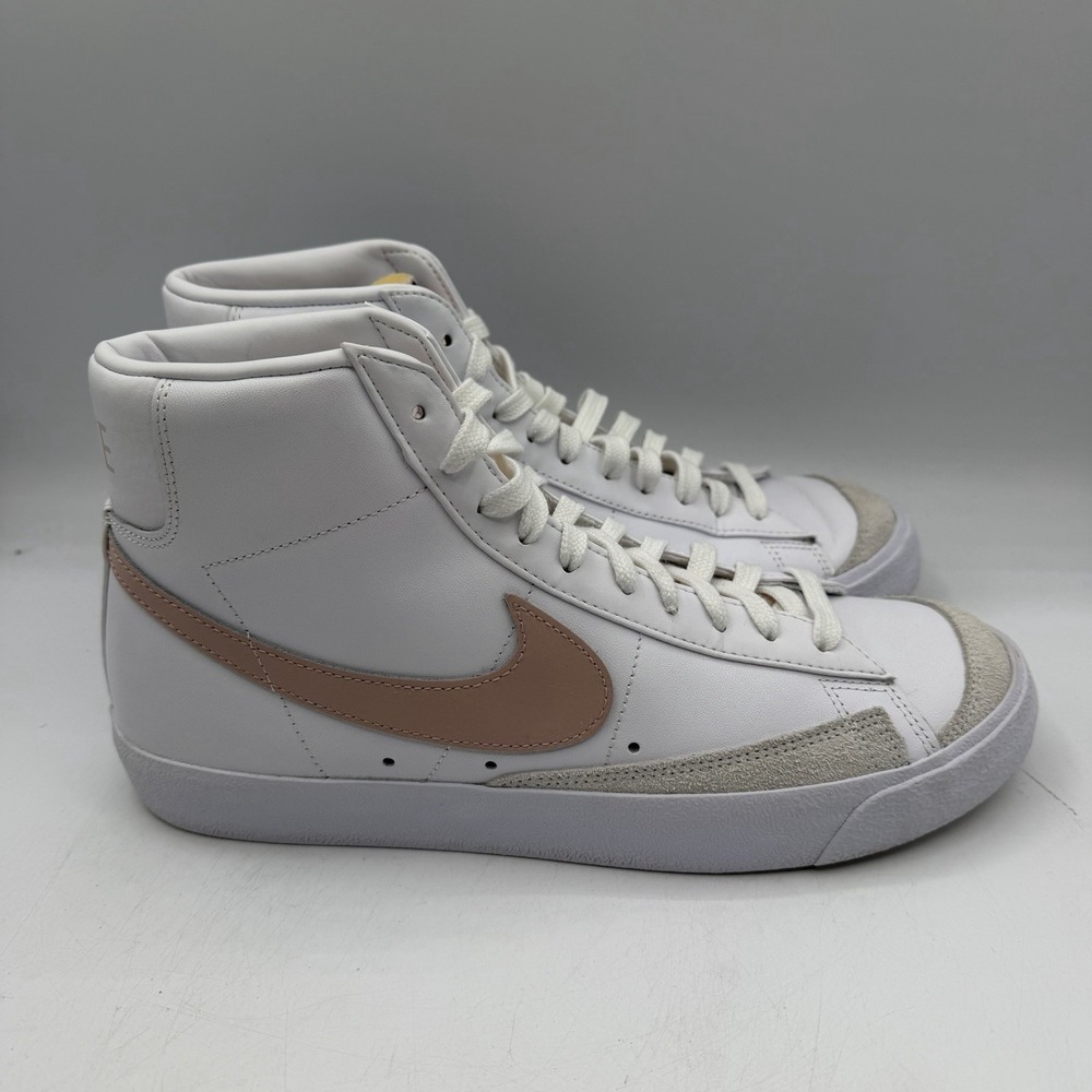 Nike Blazer '77 Shoes Womens Sz 11 White/Pink Hi-Top Athletic Sneaker CZ1055-118